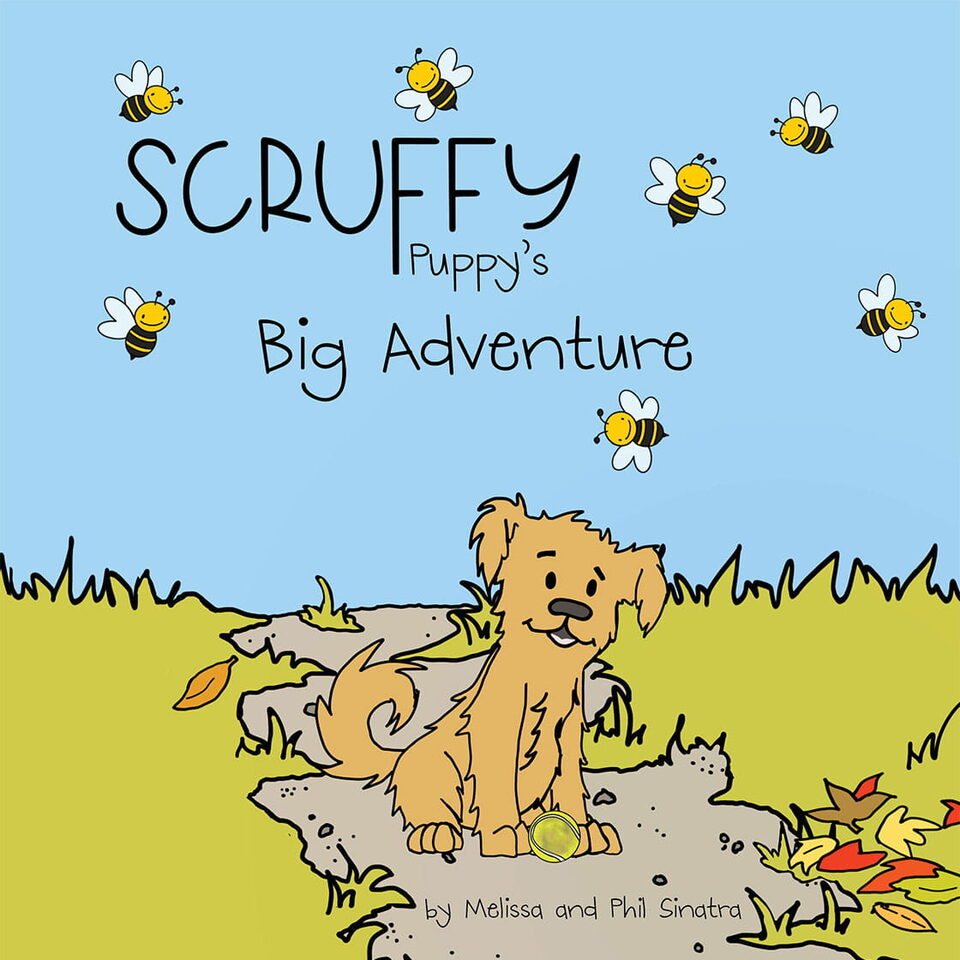 Scruffy Puppy's Big Adventure front cover
